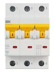 Автоматический выключатель IEK ВА47-60M 3P C MVA31-3-032-C