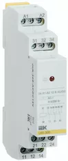 Реле промежуточное модульное IEK OIR 3 8А 12В AC/DC OIR-308-ACDC12V