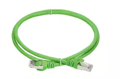 Коммутационный шнур кат. 6 FTP PVC 1м зеленый ITK PC02-C6F-1M