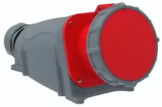 Розетка стационарная IEK MAGNUM ССИ-145 125А-6ч/200/346-240/415В 3P+PE+N IP67 PSN12-125-5