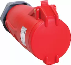 Розетка переносная IEK MAGNUM ССИ-214 16А-6ч/380-415В 3P+PE IP44 PSN22-016-4