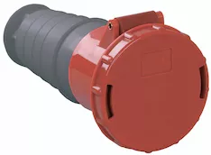 Розетка переносная IEK ССИ-234 63А-6ч/380-415В 3P+PE IP54 PSR22-063-4