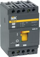 Автоматический выключатель IEK ВА88-32 3Р 40А 25кА R