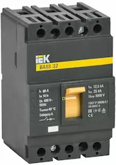 Выключатель автоматический IEK ВА88-32 3Р 80А 25кА