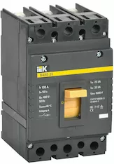 Автоматический выключатель IEK ВА88-35 3Р 100А 35кА
