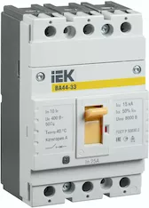 Автоматический выключатель IEK ВА44 33 3Р 25А 15кА