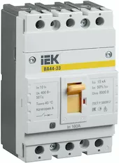 Автоматический выключатель IEK ВА44 33 3Р 160А 15кА