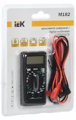 Мультиметр цифровой IEK Compact M182 TMD-1S-182