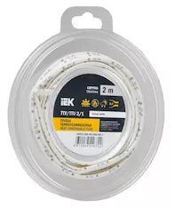 Трубка термоусадочная ТТУ нг-LS 2/1 белая (2м/упак) IEK UDR12-002-001-002-K01-T