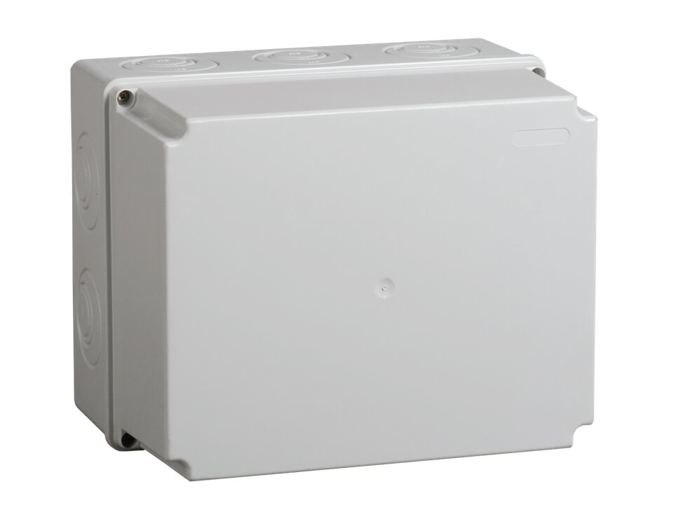 Коробка расп. КМ41273 о/п 240х195х165мм IP44 серая IEK UKO10-240-195-165-K41-44