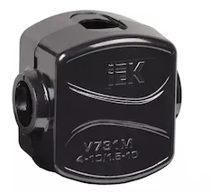 Зажим кабельный ответвительный У-731М (4-10/1,5-10мм2) IP20 IEK UKZ-ZO-731M