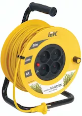Катушка IEK УК30 2P/30м 2х0,75мм2 Garden