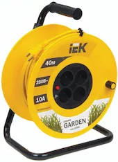 Катушка IEK УК40 2P/40м 2х1,0мм2 Garden