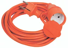 Шнур IEK УШ-01РВ 2P+PE IP44 WUP10-20-K09-44