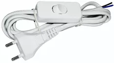 Шнур IEK УШ-1КВ WUP20-02-K01