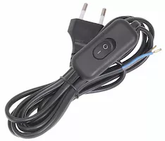 Шнур IEK УШ-1КВ WUP20-02-K02