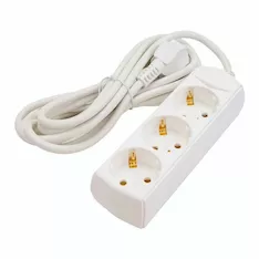 Удлинитель GENERICA У03 2P+PE 10А/250В WYP10-10-03-03-Z-G