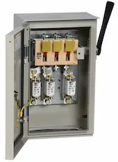 Ящик с рубильником и предохранителями IEK ЯРП-100А У1 IP54 YARP-100-74-54