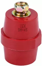 Изолятор силовой с болтом IEK SM45 М8