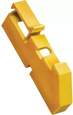Изолятор DIN желтый IEK YIS21