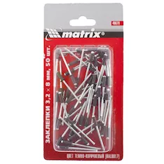 Заклепки  RAL 8017 MATRIX 40670