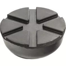 Резиновая опора для подкатного домкрата универсальная, D=89 mm, d=60 mm, H=35 mm MATRIX 50910