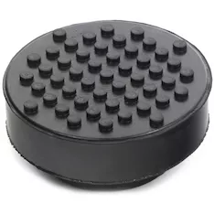 Резиновая опора для подкатного домкрата универсальная, D=72 mm, d=50, H=35 mm MATRIX 50911