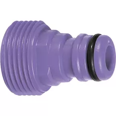 Адаптер пластмассовый, 3/4", внешняя резьба PALISAD 65750