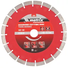 Диск алмазный отрезной MATRIX Pro 730647