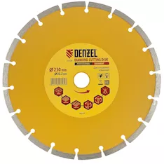 Диск алмазный отрезной  DENZEL 73104