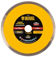 Диск алмазный сплошной Denzel 73159