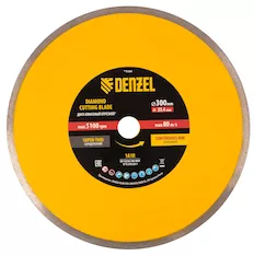Диск алмазный сплошной Denzel 73164