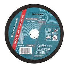Отрезной круг Gross WA36TBF 74389