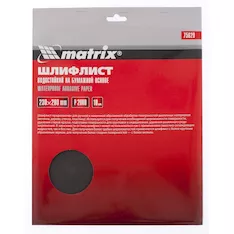 Шлифлист на бумажной основе MATRIX 75629