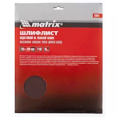 Шлифлист на тканевой основе MATRIX 75639