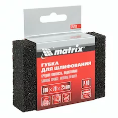 Губка для шлифования MATRIX 75711