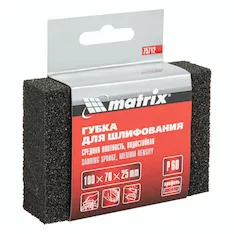Губка для шлифования MATRIX 75712