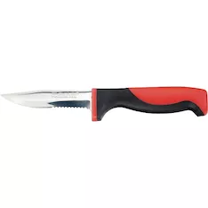 Нож рыбака "FISHERMANS DREAM" small, 100 мм, двухк. рук., пластиковые ножны MATRIX KITCHEN 79117