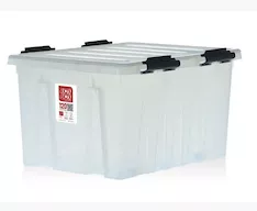 Ящик с крышкой и клипсами на роликах Intellpack 120-00.07