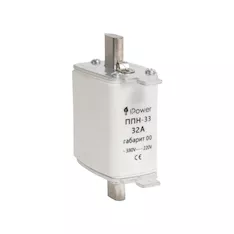 Предохранитель плавкий iPower ППН-33 32А габарит 00 PPN-33 (32A)00