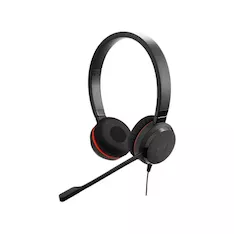 Гарнитура Jabra EVOLVE 20 SE Stereo MS USB C/A adapter Leather