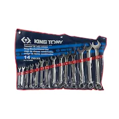 Набор комбинированных ключей KING TONY 1214MR