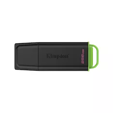 USB-накопитель Kingston DTXG2/256GB 256GB Чёрный/Зелёный