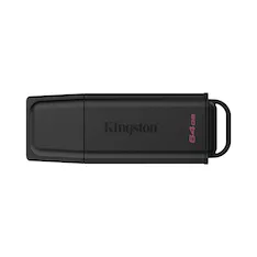 USB-накопитель Kingston DTXG2/64GB 64GB Чёрный/Розовый