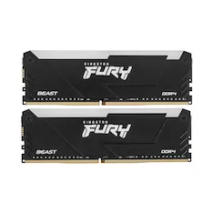 Комплект модулей памяти Kingston FURY Beast RGB KF432C16BB12AK2/32WP DDR4 32GB (Kit 2x16GB) 3200MHz