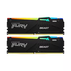 Комплект модулей памяти Kingston FURY Beast RGB KF560C36BBE2AK2-32 DDR5 32GB (Kit 2x16GB) 6000MHz