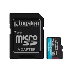 Карта памяти Kingston SDCG4/512GB Canvas Go Plus A2 U3 V30 512GB