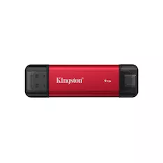 Внешний SSD диск Kingston 2TB Dual Portable Красный