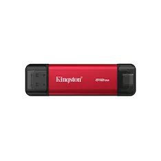 Внешний SSD диск Kingston 512GB Dual Portable Красный