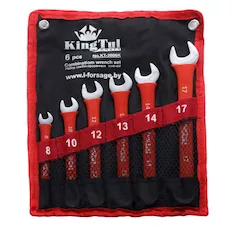 Набор гаечных ключей 6пр. KingTul kraft KT-3006k